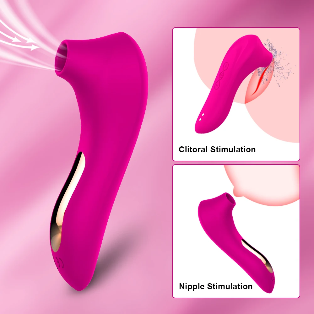 Sucker Clitoris Sucking Vibrator Female Clit Nipple G-Spot Oral Vacuum Stimulator Massager Adult Sex Toys Vibrators for Women 18