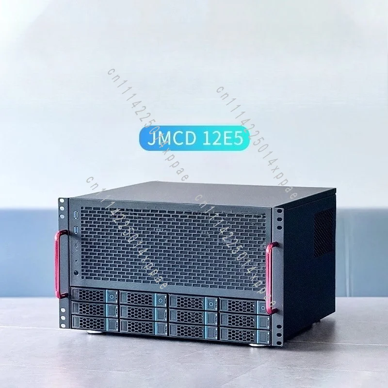 Deepened 12-bit Main Board ATX Power U2 Hard Disk Enterprise Home Storage AIO Server
