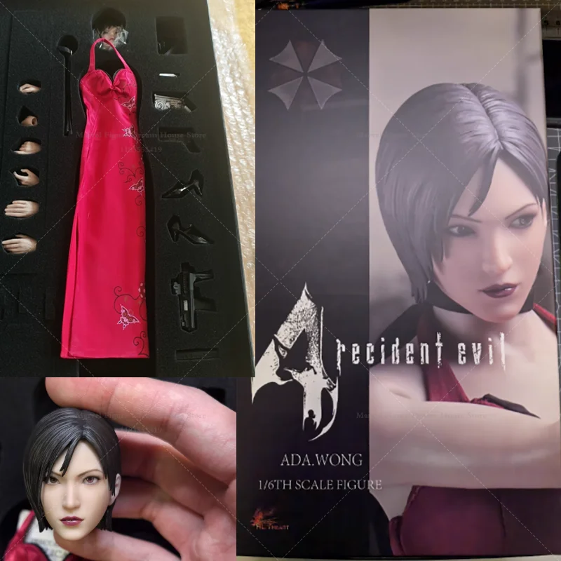 

Hot Heart FD015A FD015B 1/6 Scale High-Slit Dress‌ Arms Female Clothes For TBLeague PHICENS02a 12-inch Action Figure Soldier