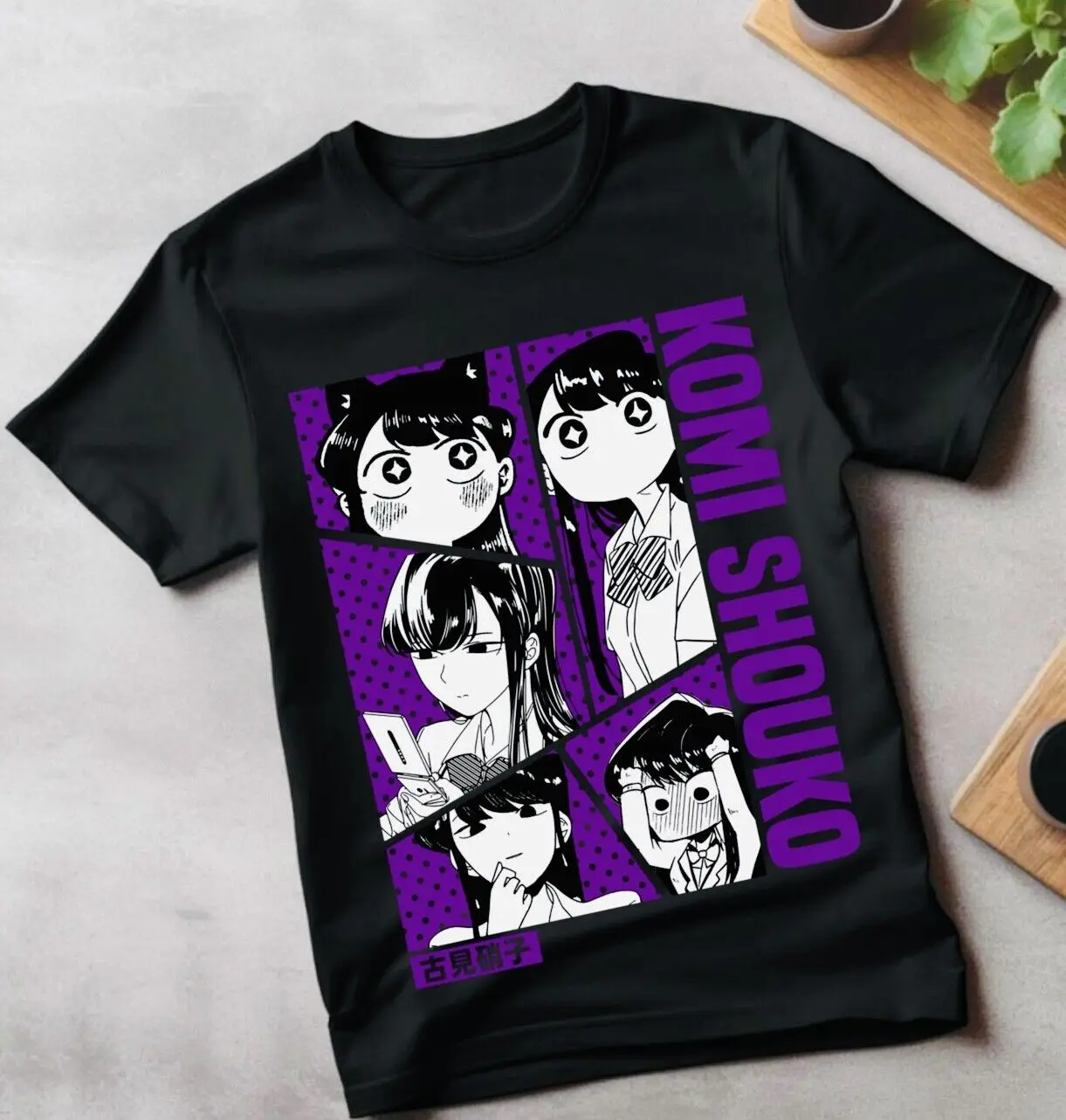 

Футболка Komi Can't Communicate,houko Komi, аниме, новая футболка с рисунком, подарок для девочек
