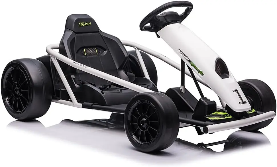 

Kids 8-12 Years, 300W*2 Extra Powerful Motors, 9Ah Large Battery 8MPH High Speed Drifting with Music, Horn,Max L