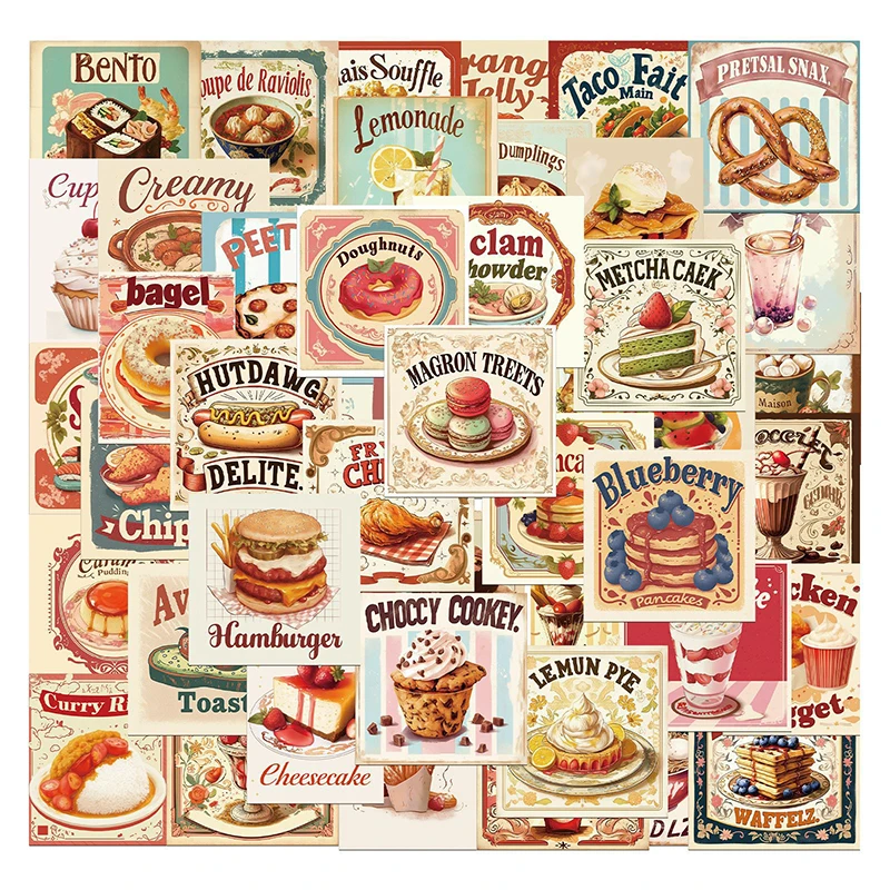 50PCS Food Cake Des… - image