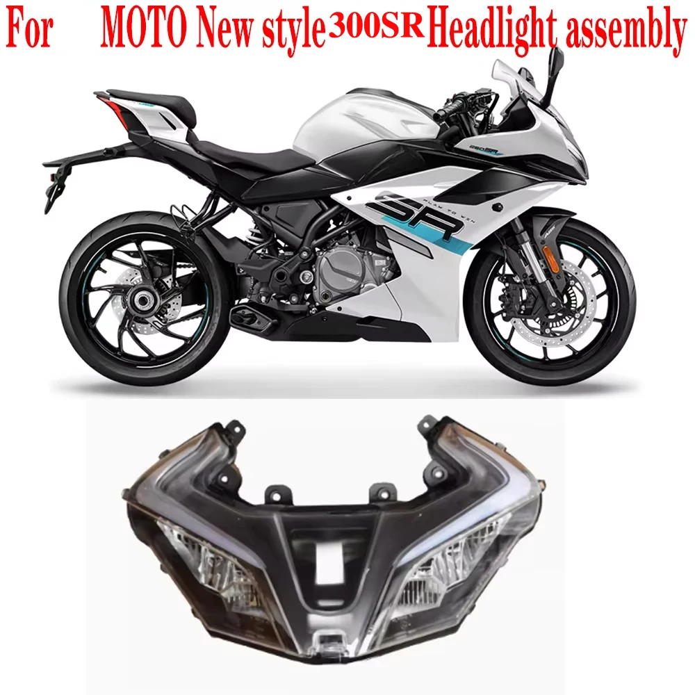 For CF NEW STYLE 250SRS/300SRS Headlight assembly Original Accessories of CF 250SR/300SR  Motorcycle headlights