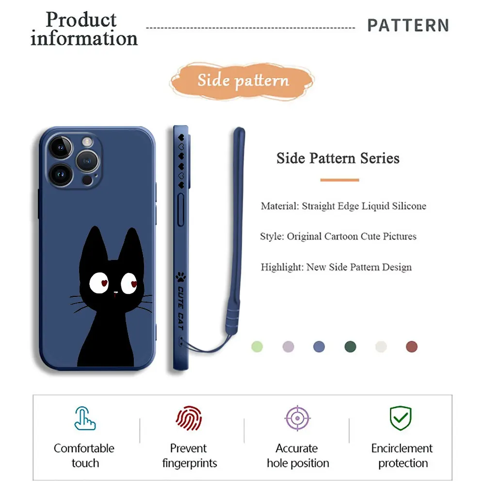 Silicone Case for Samsung Galaxy A50 A71 A05s A10 A03 A02 A04e A70 A51 A20s A01 Core A02s A31 A30 Cute Lucky Cat Cover