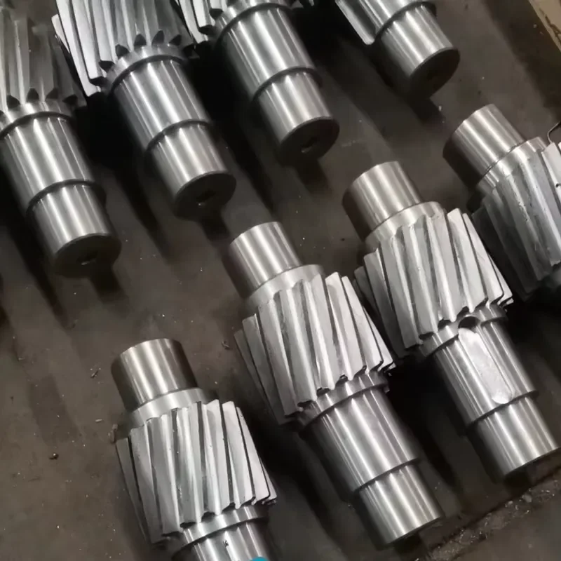 Luoyang Deyu Gear Shaft Professional Supplier Spur Helical Gear Shaft Spline Shaft