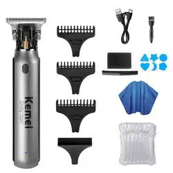 Kemei Professional Hair Clipper Electric Clippers New Electric Men Retro Head Carving Oil Head Trimmer Electric Shaver km-1757