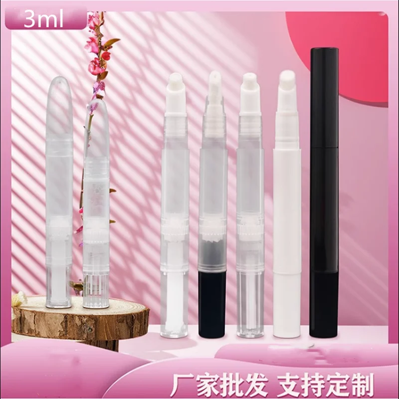 

Wholesale 3ml Cosmetic Pen Plastic Rotating Pen Concealer Stick Lip Balm Lip Gloss Tube Cosmetic Packaging Materials