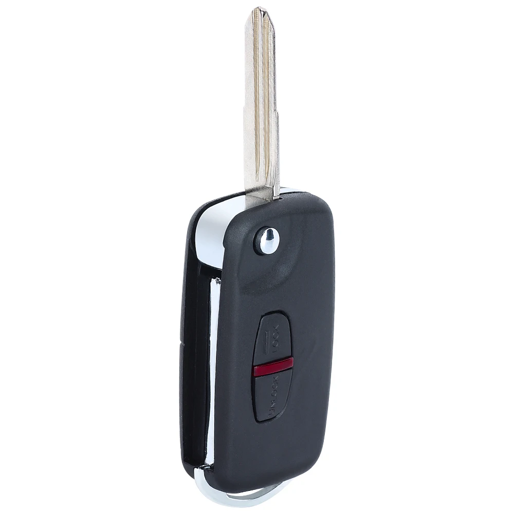 KEYECU Mofiied Flip Remote Key 2 pulsanti 315/433MHz per Mitsubishi Mirage 2012 2013 2014 2015 2016