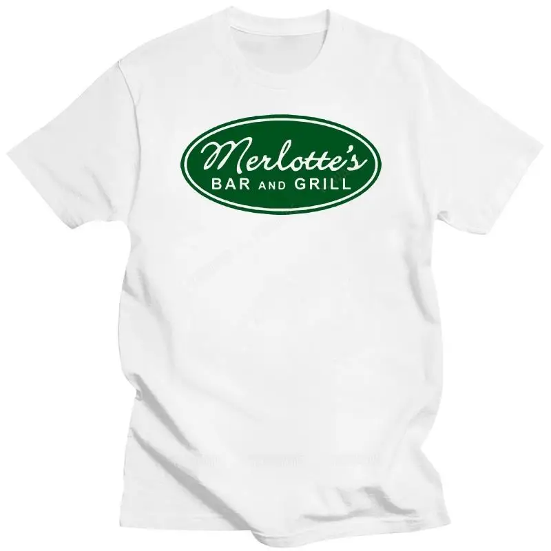 Fashion mens t-shirts casual top Merlottes  Bar and Grill Ladies T-Shirt - Direct from Stockist summer unisex short sleeve