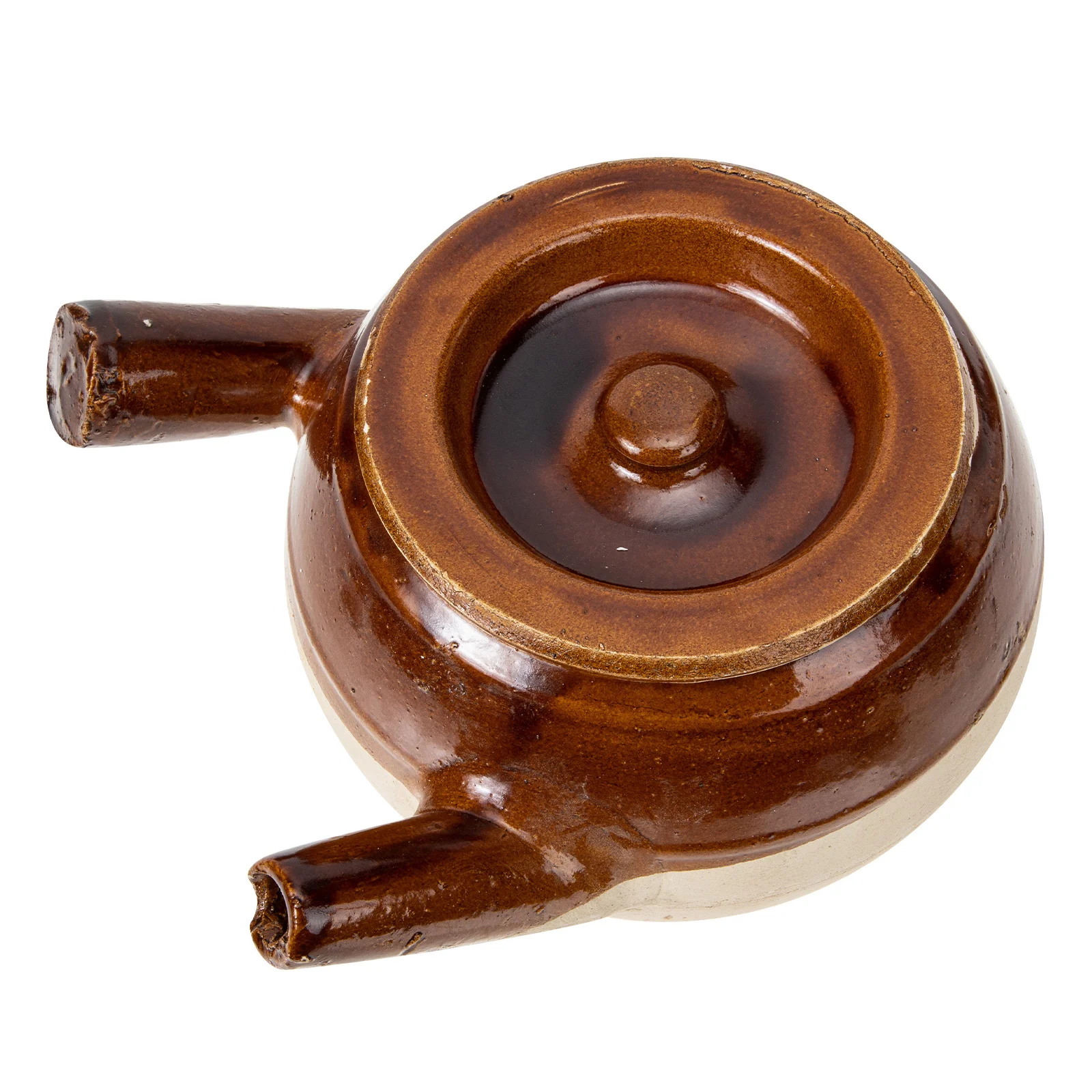 

Clay Pot for Cooking Chinese Medicine Casserole Practical Long Lasting Use Thoughtful Handle Design Clay Pot for Cooking