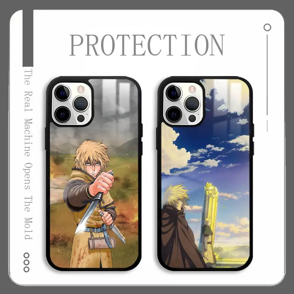 

Anime V-Vinland Saga Phone Case For IPhone 16 15 14 13 12 11 Pro Max Plus Mini Magnetic Magsafe Wireless Charging Cover