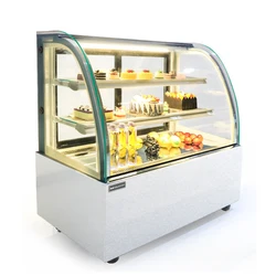 Cake Refrigerated Cabinet Keep Fresh Commercial Bread/Fruit/Dessert Display 110V  220V Electric Food Cold Storage Case