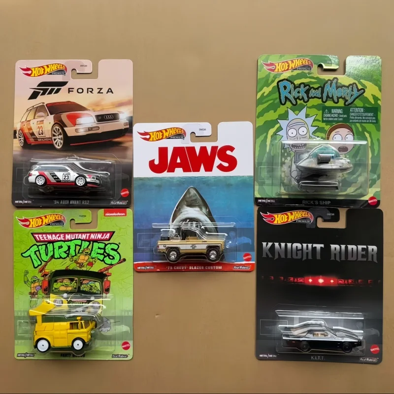 Original Hot Wheels Entertainment F G Q Case Serise Model Car Die Cast Model Decoration Surprise Gifts Car Collection Toys