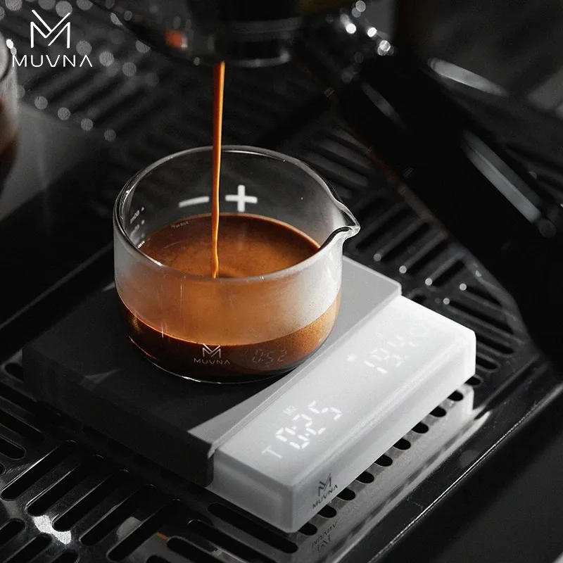 MUVNA Psyche Mini Coffee Scale High Precision Scale Electronic Espresso Digital Scale Kitchen Scale Barista Coffee Accessories