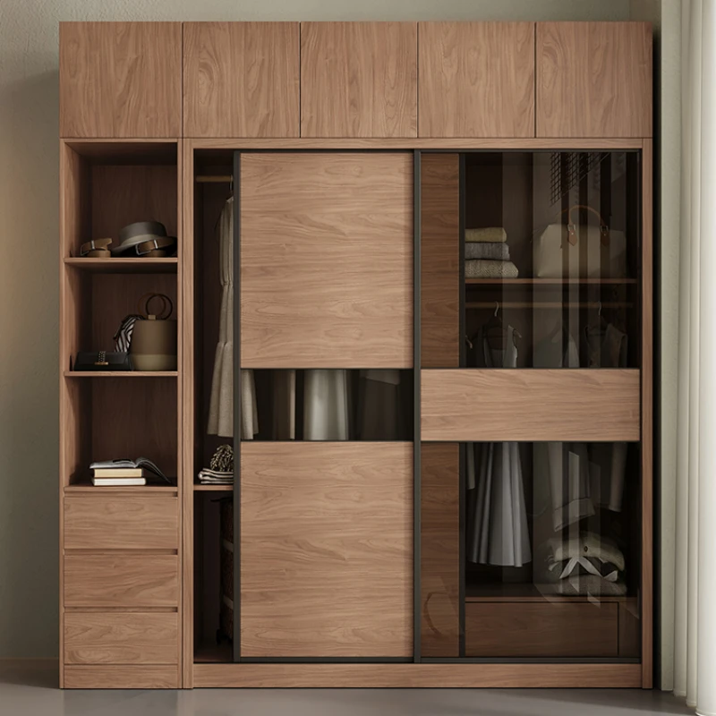 

Organizer Luxury Wardrobes Clothing Rack Bathroom Small Storage Clothes Wardrobes Mobile Room Armario De Ropa Home Furnitures