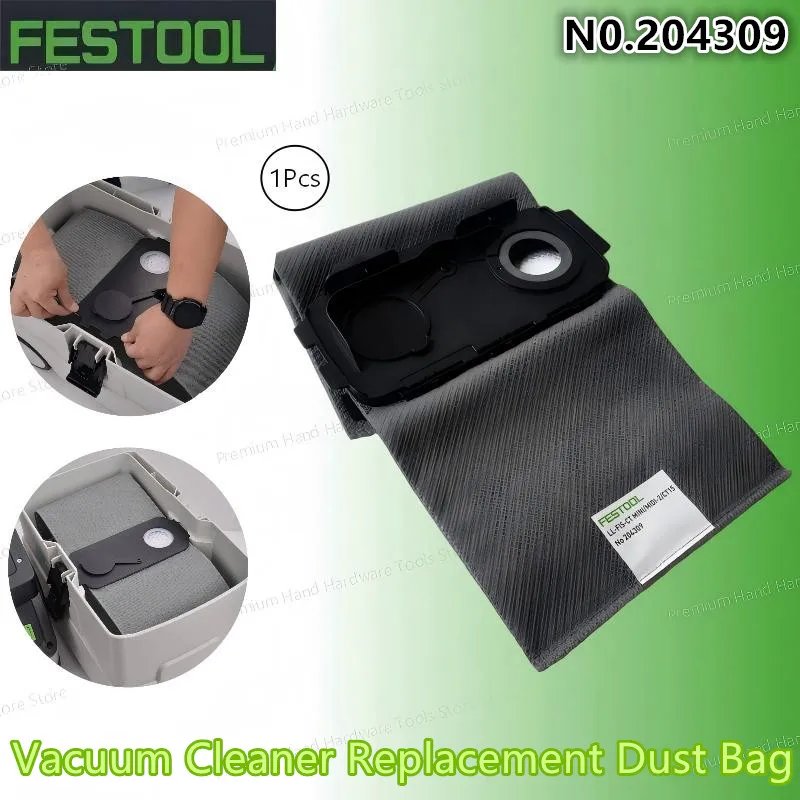 FESTOOL 204309 CT Mini/Midi -2 Long-Life Filter Bag LL-FIS-CT MINI/MIDI-2/CT15 Dust Bag Power Tool Accessories