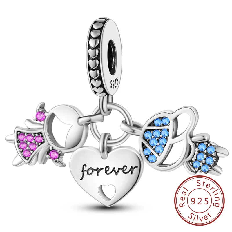 Heißer Verkauf Charm Bead Anhänger 925 Sterling Silber Glühwürmchen Liebe Herz Katzen Hunde Sonnenblumen Charm für Armband Frauen DIY Schmuck Geschenk