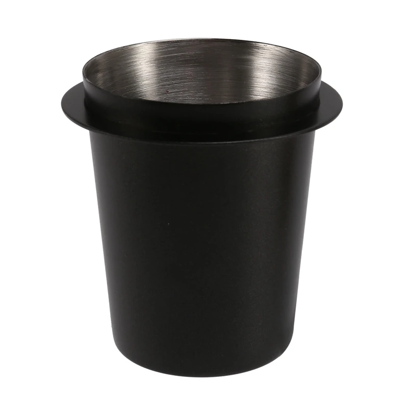 

Stainless Steel Dosing Cup Coffee Sniffing Mug Powder Feeder For 58Mm Espresso Machine Portafilter Coffee Tamper