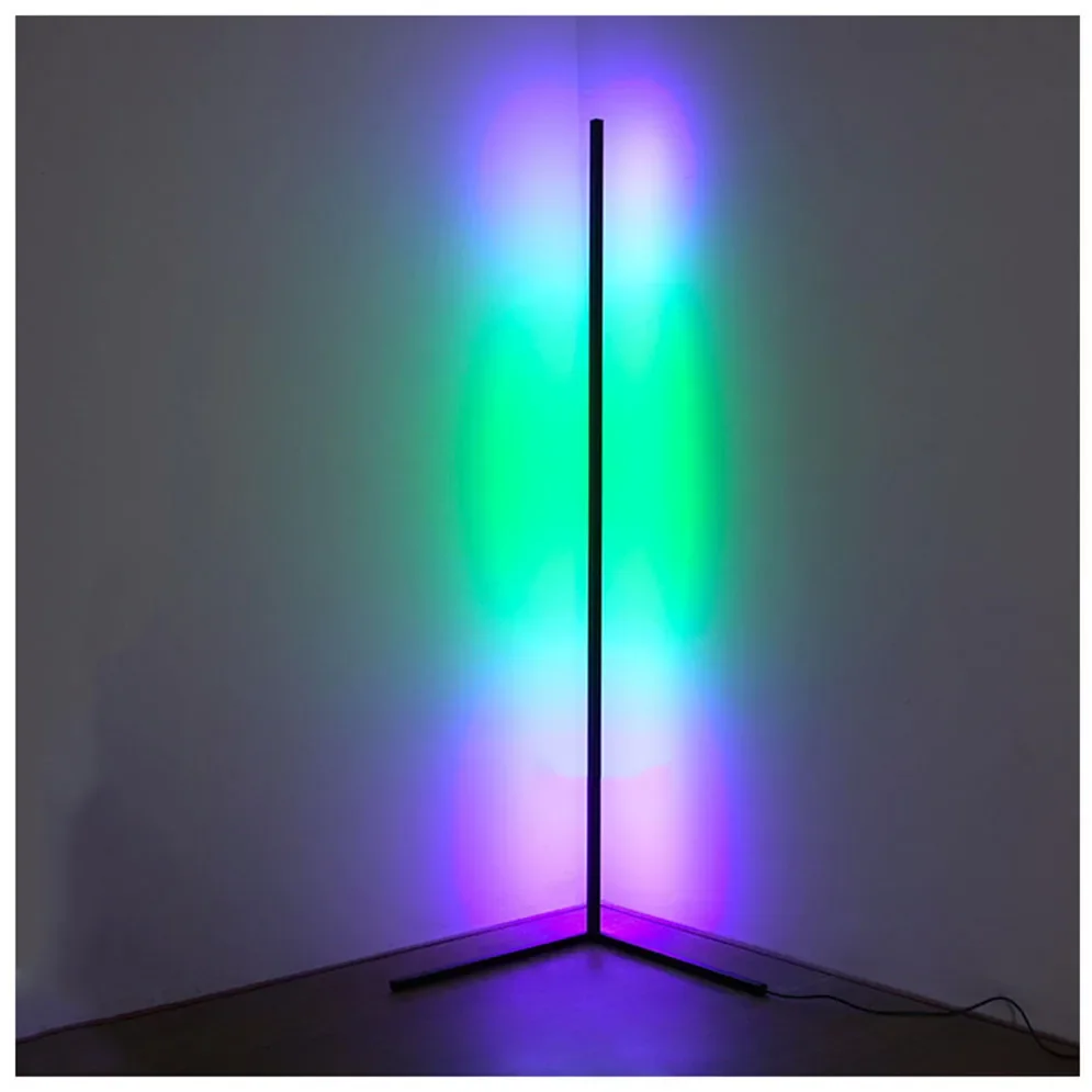 Smart Corner Light Creative Colorful Corner Light Simple Color LED Living Room Bedroom Floor Lamp