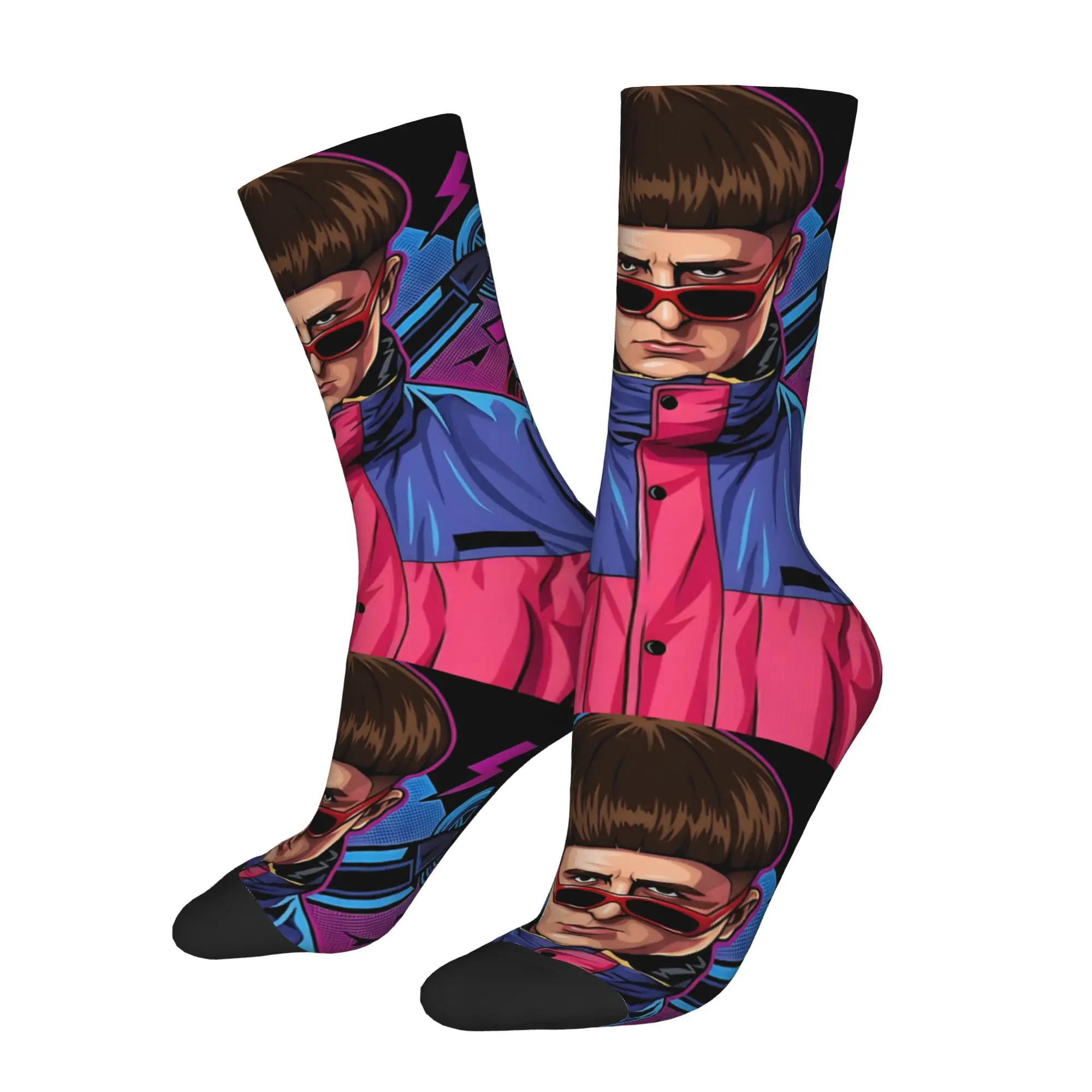 New Male Men Socks Casual Oliver Tree Vector Illustration Sock Polyester  High Quality Women's Socks Spring Summer Autumn Winter