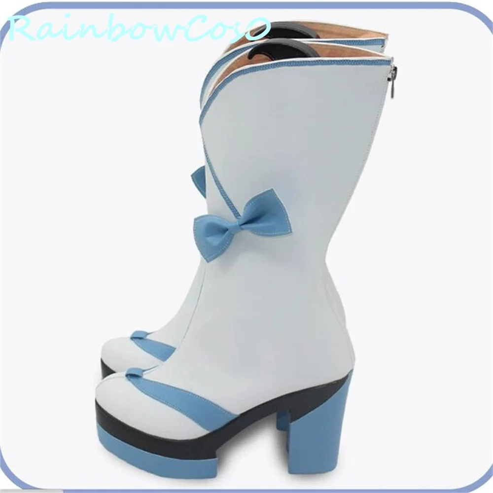 Waraku Chise niebieskie archiwum Cosplay buty gra Anime Halloween Christmas RainbowCos0W3424