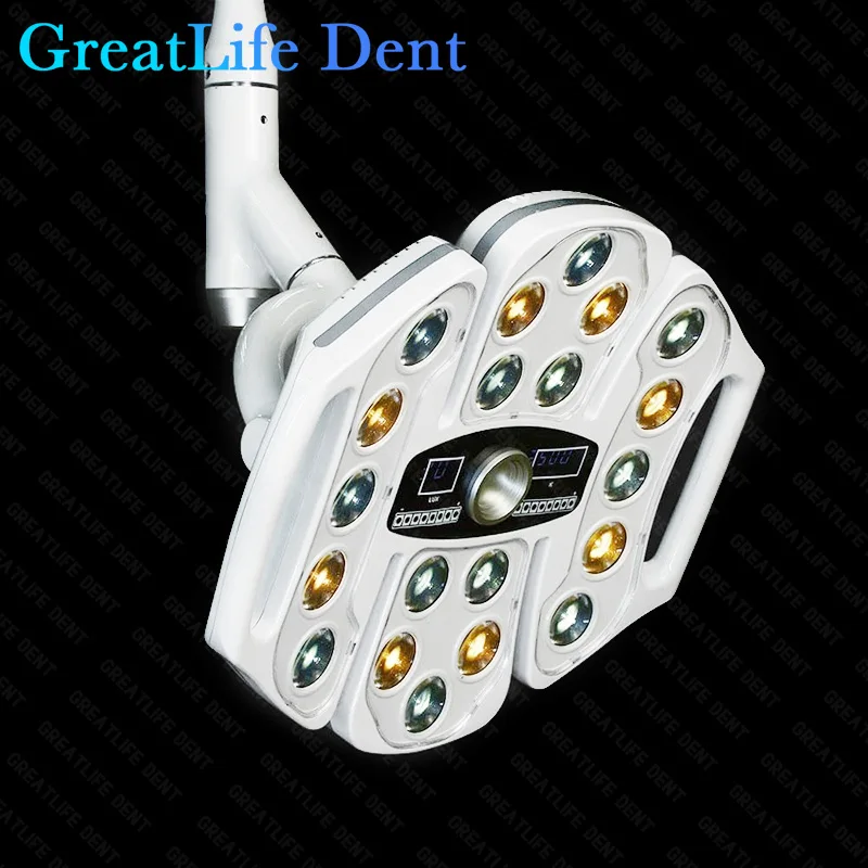 GreatLife Dent 25w 20 Led bulb Pet Surgery Operation Shadowless Ceiling Wall-Mounted Surgical Examanation Dental Cold Lamp Light