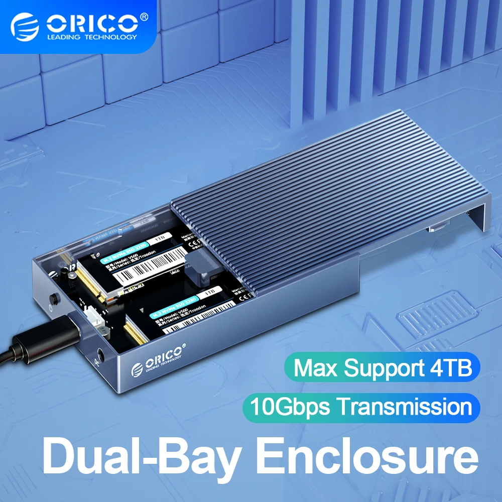 Orico Dual Bay Alum… - image