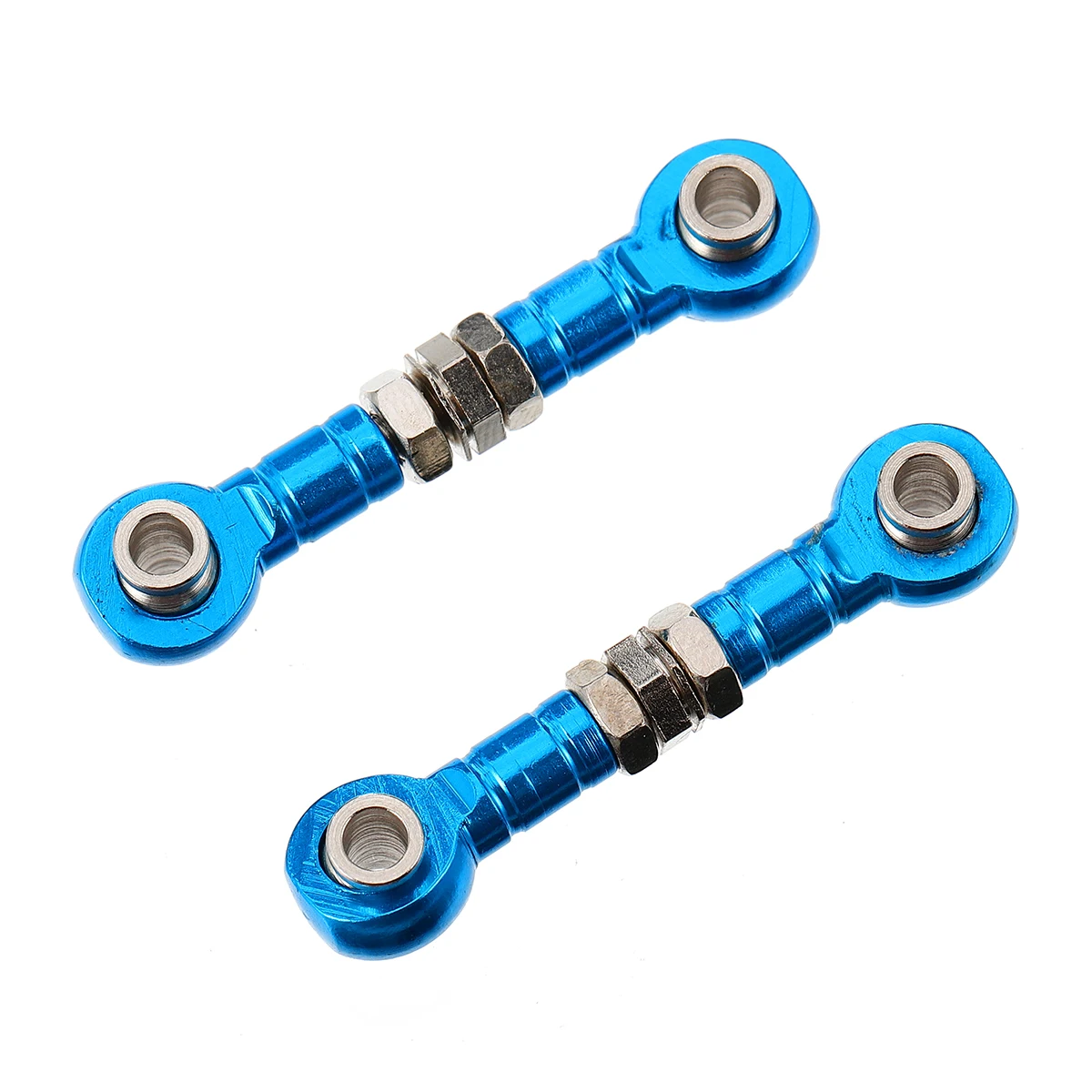 

2pcs Rc Turnbuckle Adjustable Steering Linkage For Rc Car Truck Corrosion Resistant Lightweight Servo Tie Linkage Steering Rod