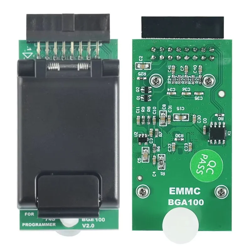 Top-Für XGECU EMMC Adapter Buchse BGA221 BGA153/169 BGA100 BGA162 Für T48 Programmierer V 2,0 Dual Kopf Sonde halter