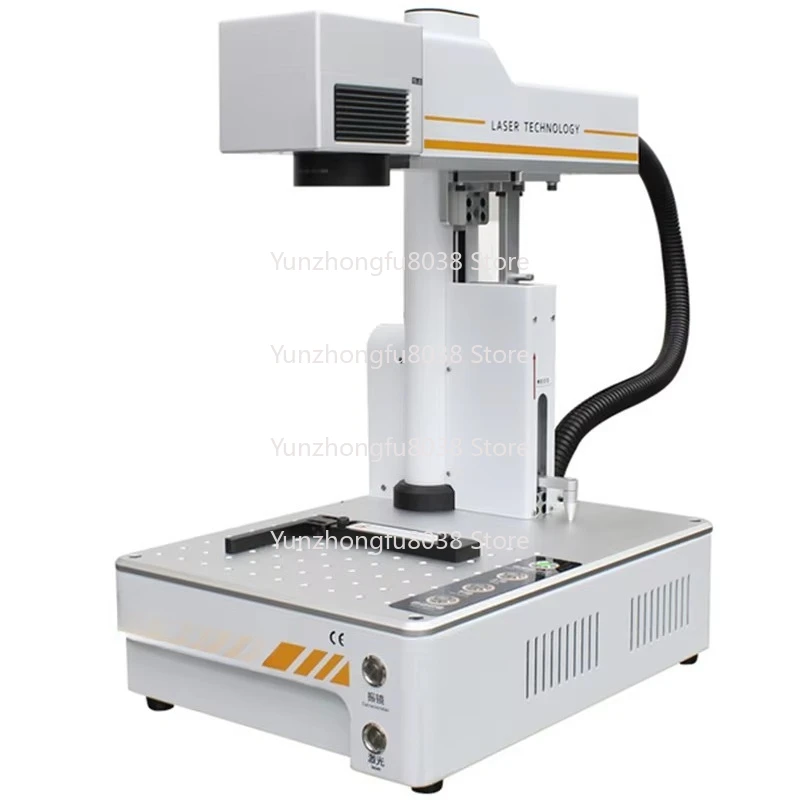 LCD Screen Laser Marking Machine Back Cover Cutting Separator Mobile Phone Glass Cover Makeup Remover Repair Machine