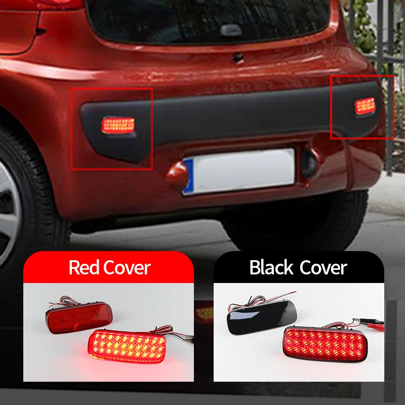 

2 шт. для Citroen C1 C5 светодиодный задний бампер для Peugeot 107 206 607 Expert задний стоп-сигнал стоп-сигнал задний противотуманный фонарь для Fiat Scudo