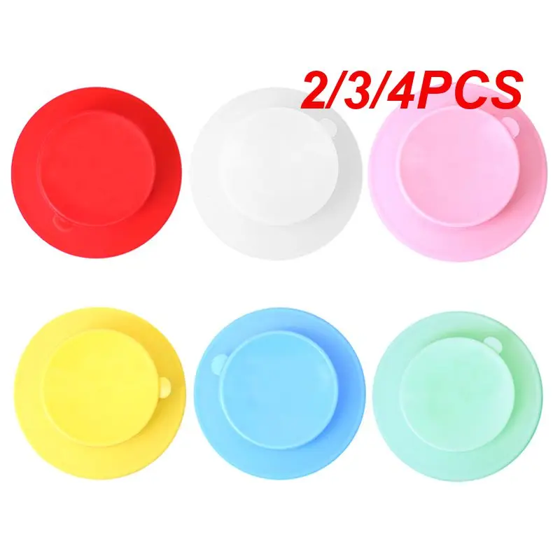 2/3/4PCS Bowl Base Suction Cup Pad Versatile Safe And Secure 6 Colors Popular Silicone Must-have Durable Rubber Ashtray