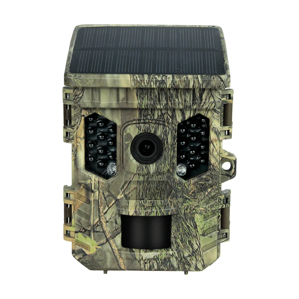 

Wildlife Camera Solar Energy Trail Cam 4K with 1080P Night Vision Waterproof BT WiFi APP WiFi Enabled Hunting Camera 16MP Camera