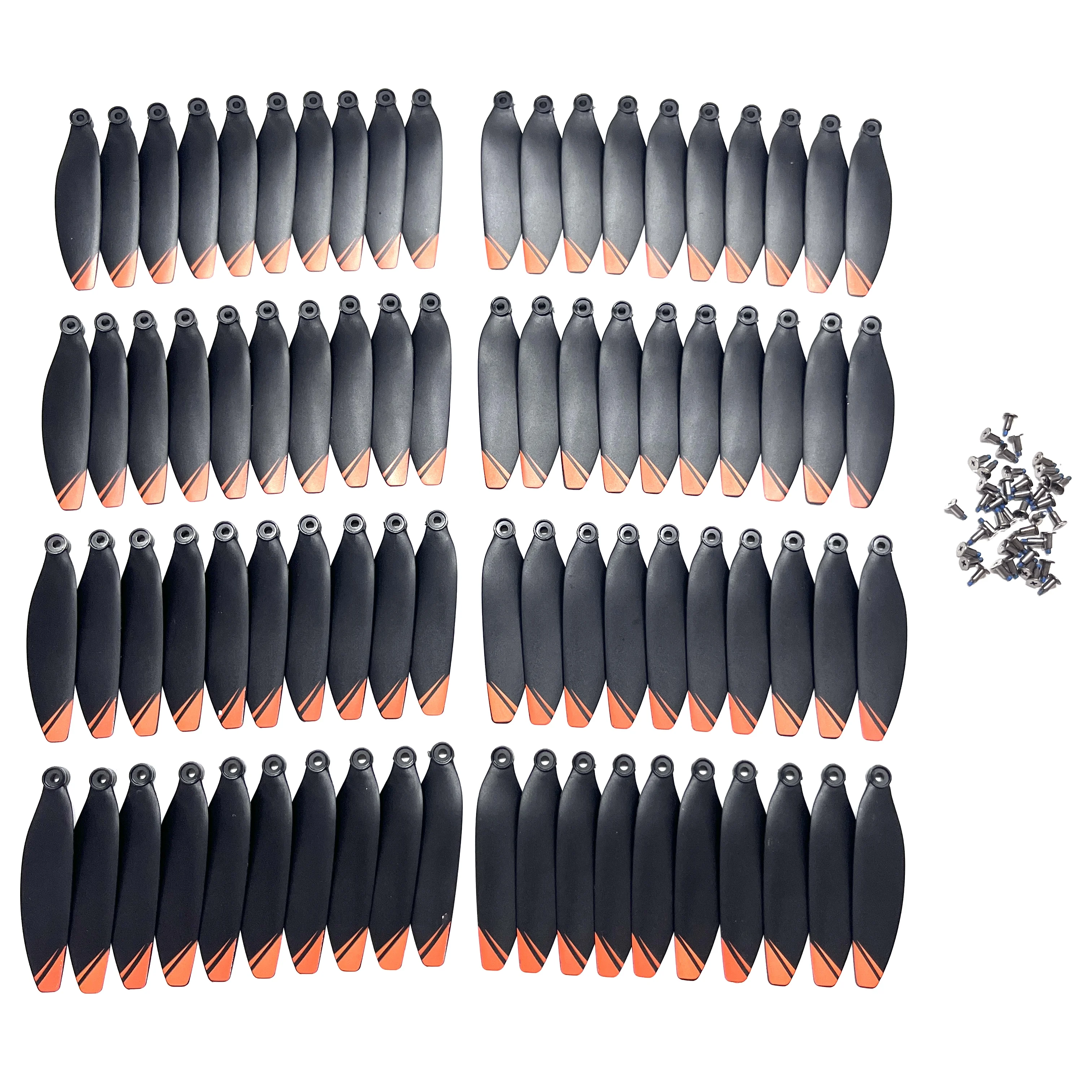 S119 Brushless Motor Drone Obstacle Avoidance Folding Mini RC Quadcopter Spare Parts Fan Maple Leaf Wing Blade Propeller