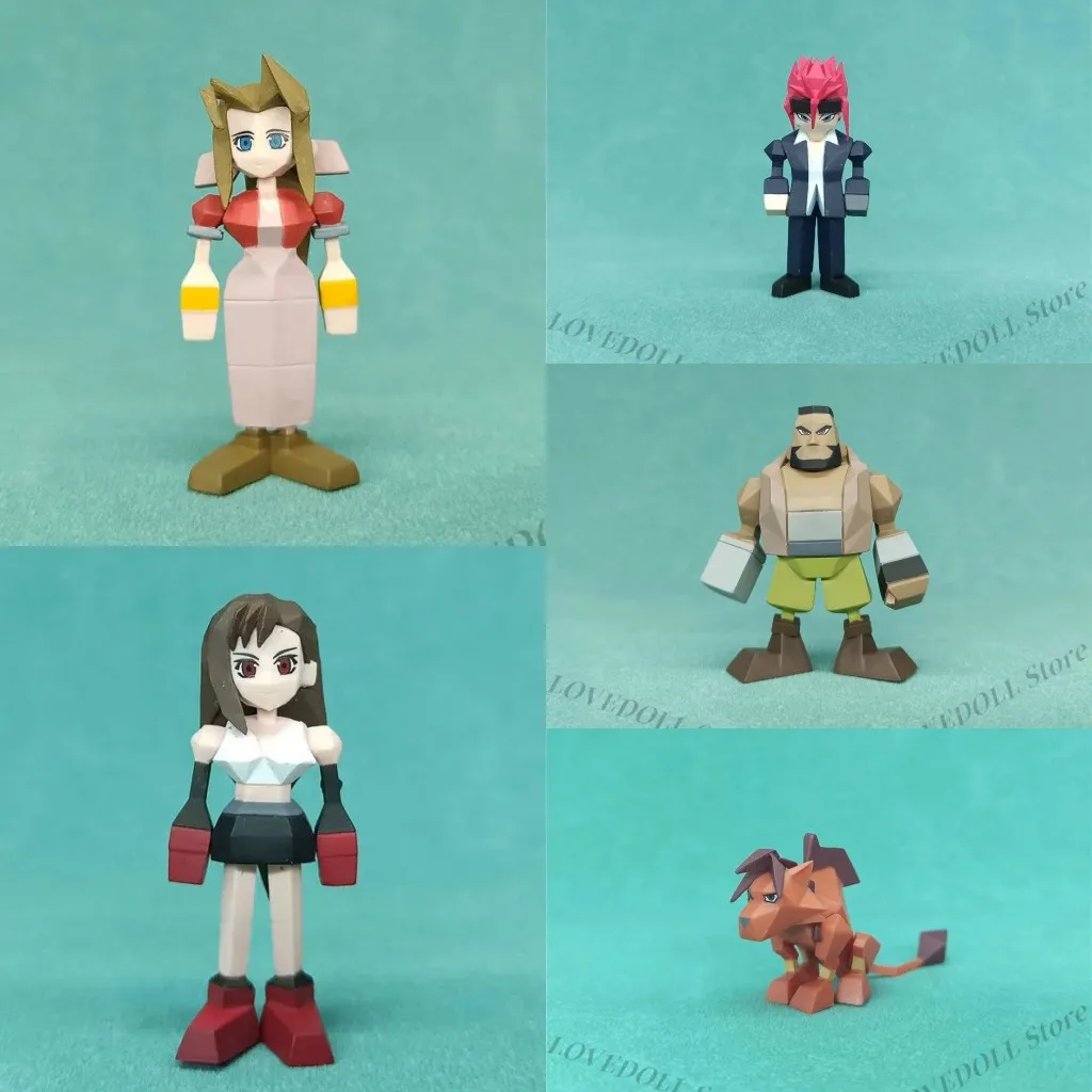 

Игра Final Fantasy XIV Aerith Gainsborough Tifa Lockhart Barret Wallace Red XIII Ardyn Izunia Косплей Игрушка Гаражные комплекты Модель куклы