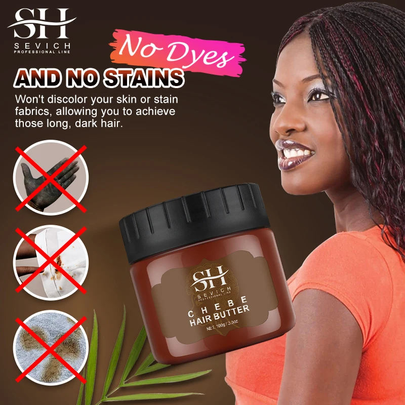 Africa Crazy Chebe Hair Butter Traction Alopecia Anti-break Hair Growth Products Moisturize Repair Dry Hair Mask Beauty Health