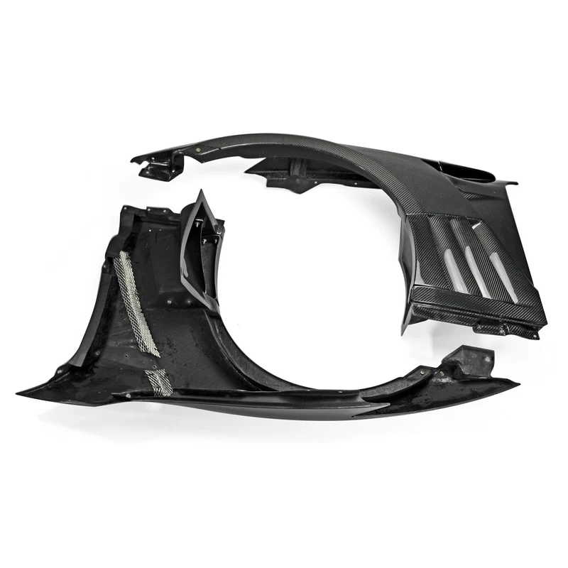 For Nissan GTR R35 EPA Front fender with  louver fin (Inc 6 fins, side maker use F51 Fuga)