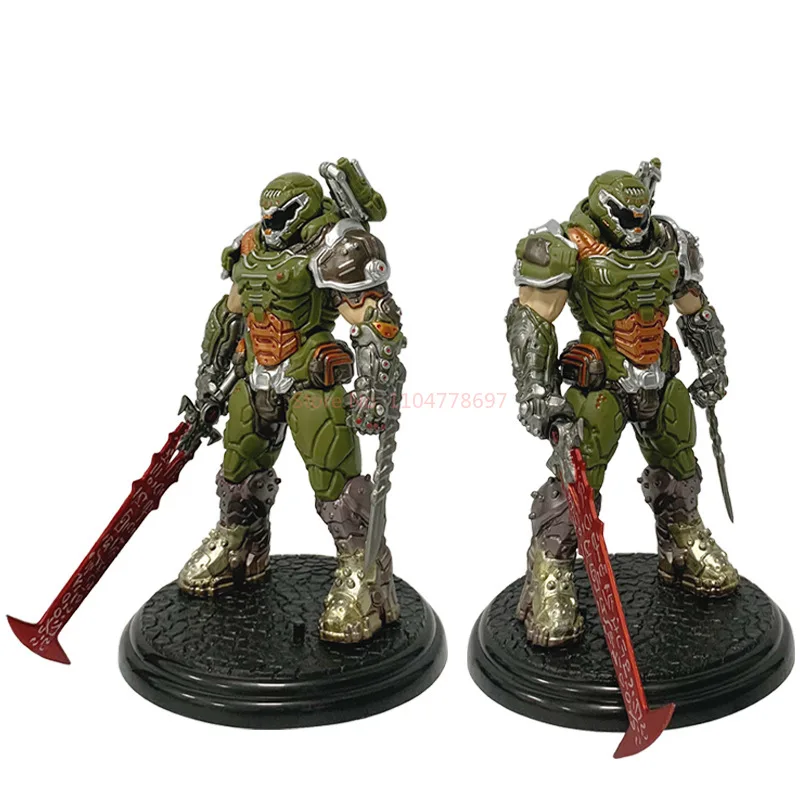 Doom Eternal Doom Slayer Collectible Pvc Action Figure Model Statue Desktop Ornament Game Themed Decor For Adult Collectors Toys view 6