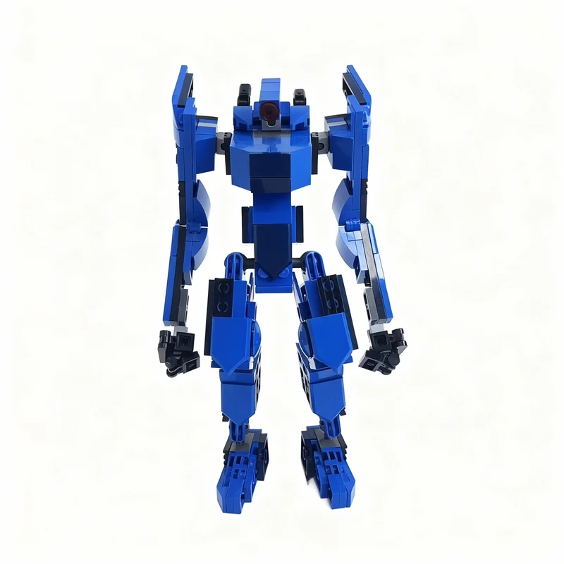 

200pcs MOC Blue Thunder Racer Robot Model Building Blocks Construction Toy Christmas Gifts DIY Creative Idea Education Assemble