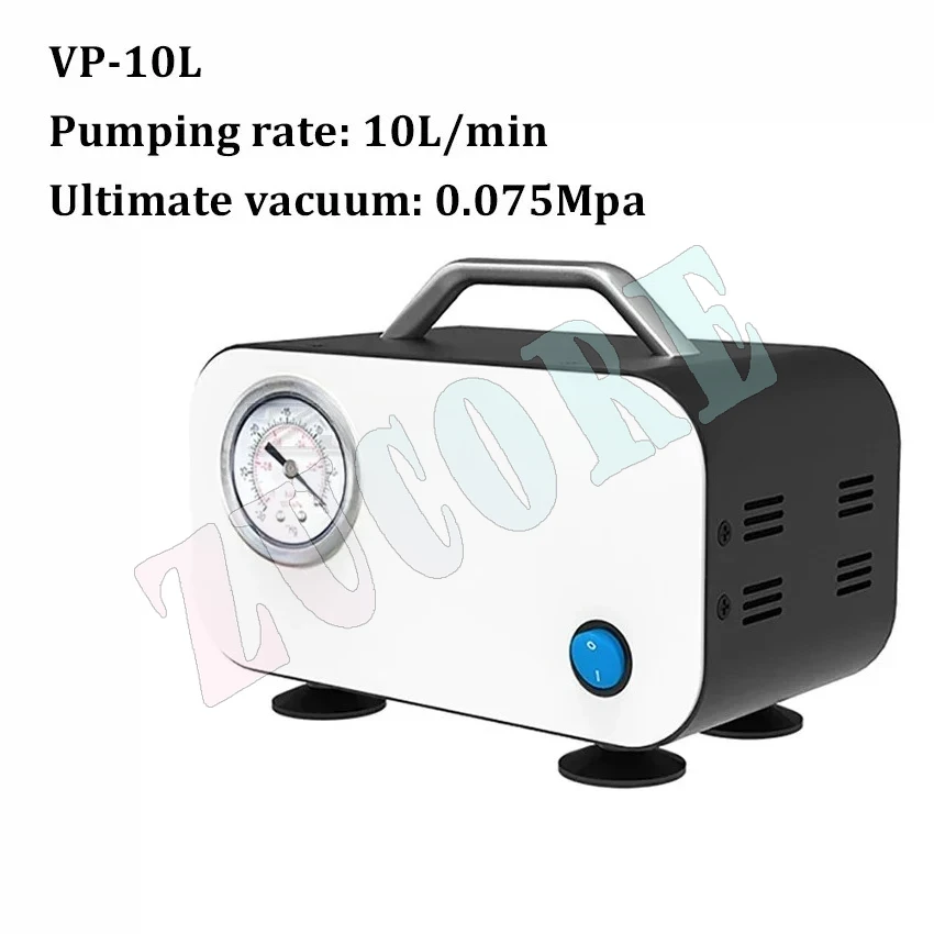 DC 12v 미니 오일 프리 다이어프램 공기 진공 펌프 실험실 필터 펌프 휴대용 음압 펌프 실험실 장비 110v ~ 220v