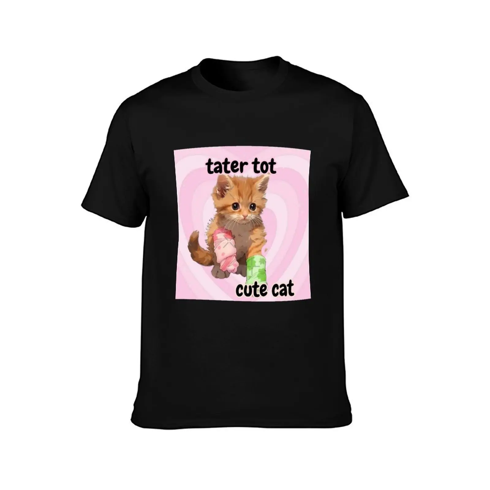 tater tot shirt T-Shirt Abstract Pattern Print Top T-Shirt