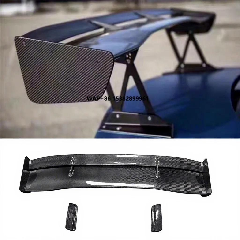 

Volt Style Carbon Fiber Rear Wing for GT86 M2 M3 M4 Benz Universal Car Double Layer Rear Trunk Wing Spoiler Bodykit