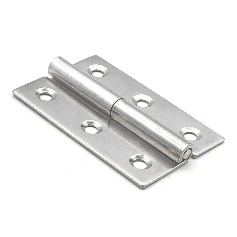 Folding Butt Hinges Silver Tone Home Furniture Hardware Door Hinge 2