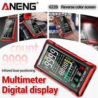Digital Multimeter 9999 Counts ANENG 622B Smart Auto Range AC Voltage  Resistance Ohm Capacitance Hz Tester Meter Test tools