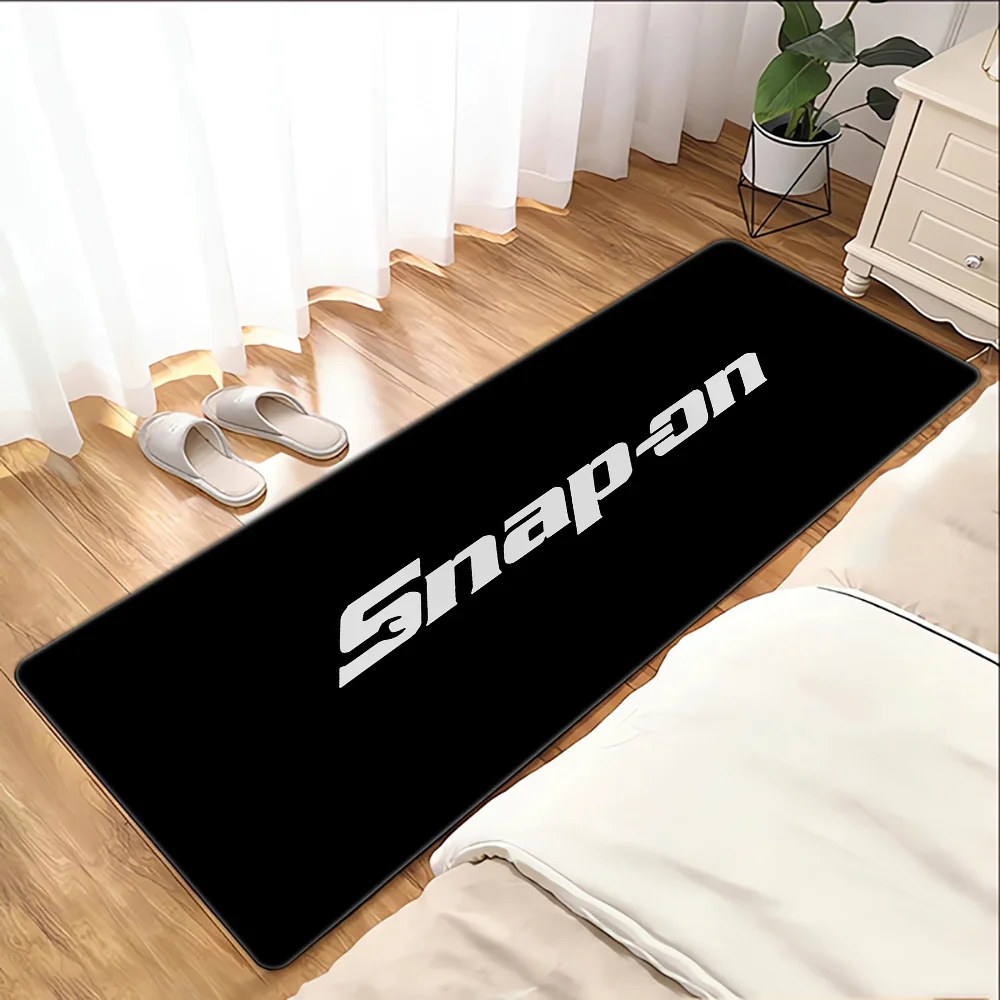 S-Snap On Logo Floor Mat Non Slip Carpet for Kitchen Doormat Entrance Door Super Absorbent Bathroom Rug Rugs Balcony Room Mats