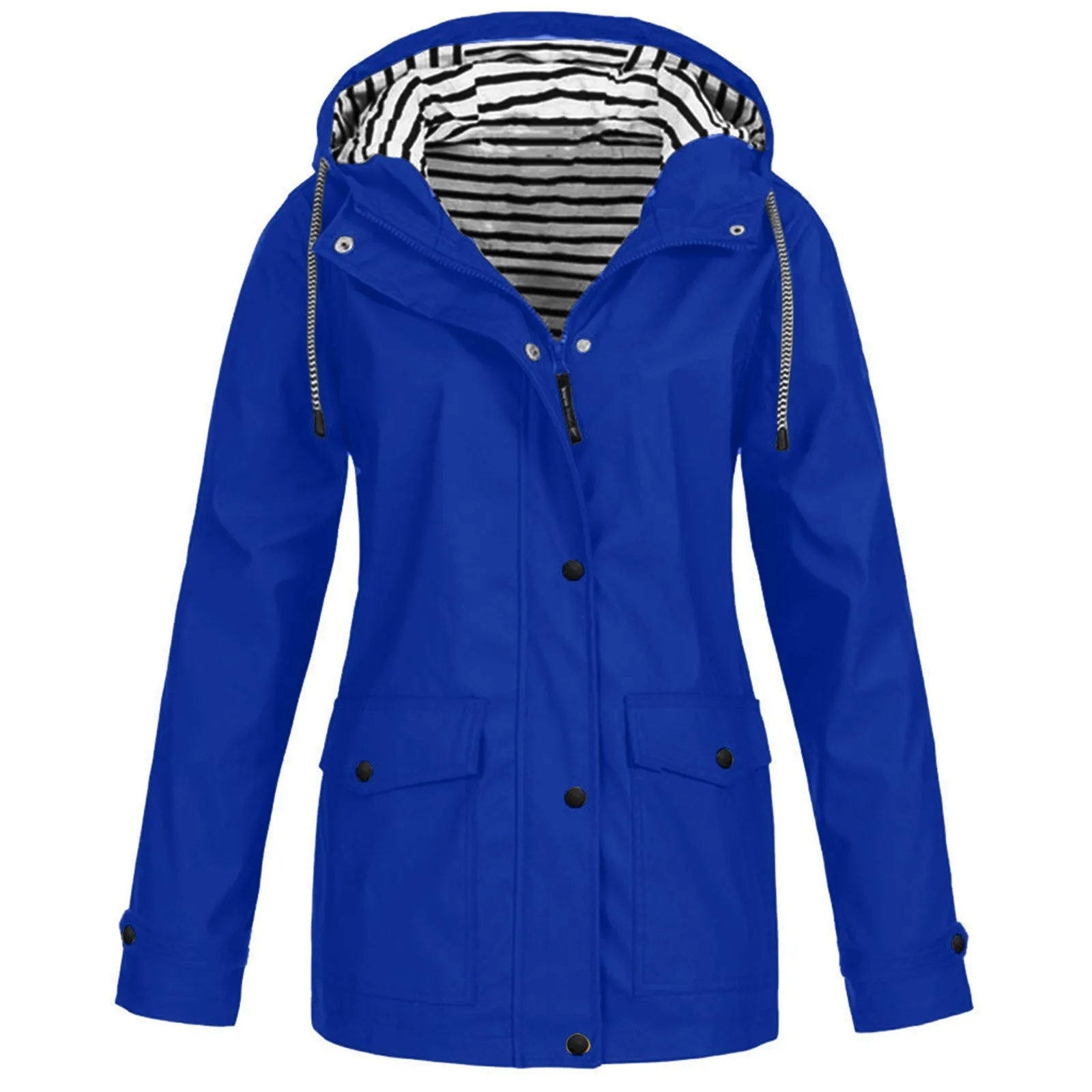 Voor Vrouwen Capuchon Basic Jas Kleding Dunne Mode Herfst Waterdichte Jassen Jas Vrouwen Outdoor Bergbeklimmen Kleding