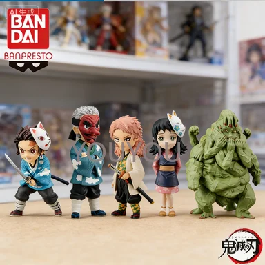 

В наличии: Оригинальная фигурка Bandai Banpresto Demon Slayer WCF Vol 1, абсолютно новая, в коробке, персонажи аниме.