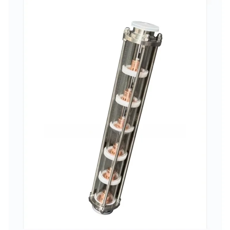 High-quality hygiene 2-inch 6-layer glass blister tray reflux tower distillation and brewing equipment