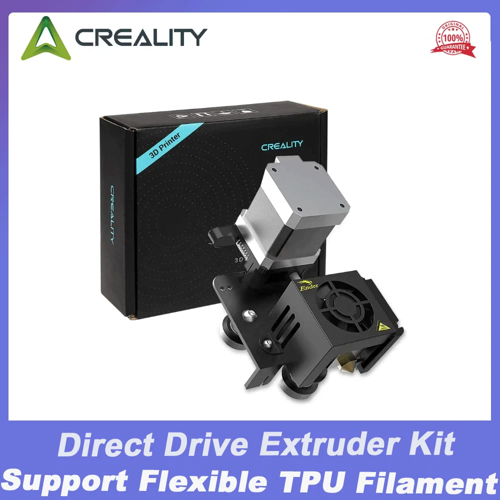 

Официальный комплект экструдера Creality Ender 3 с прямым приводом, включает в себя комплект хотэнда с шаговым двигателем 42-40, поддерживает гибкий филамент TPU.