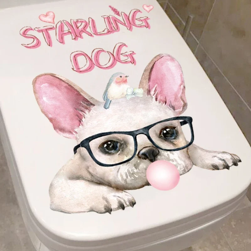 Pug Dog Toilet Stic…